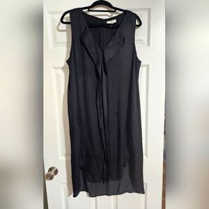 Black high low Halston dress size XL